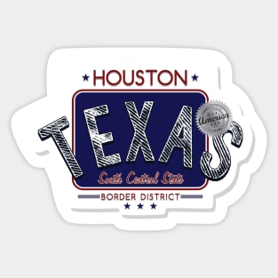 Houston - Texas Sticker